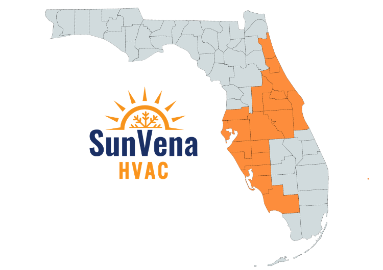 SunVena HVAC serves Central Florida, South west Florida and North East Florida